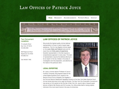 Patrick Joyce Law